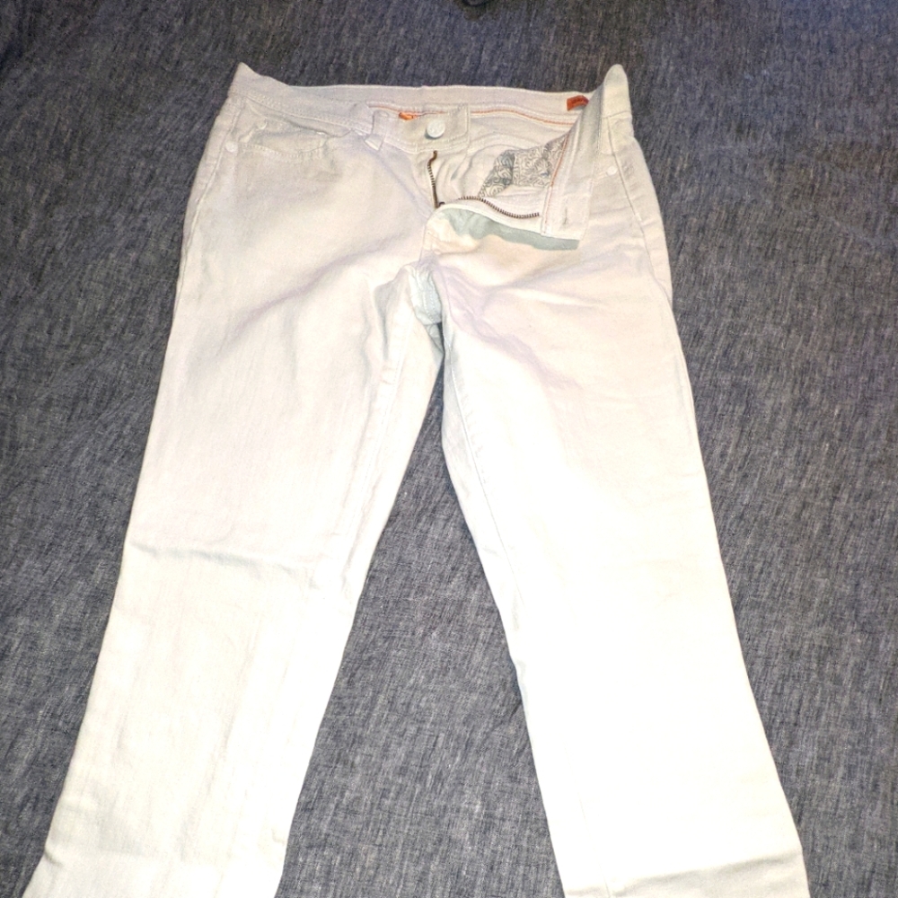 Tory Burch white jeans